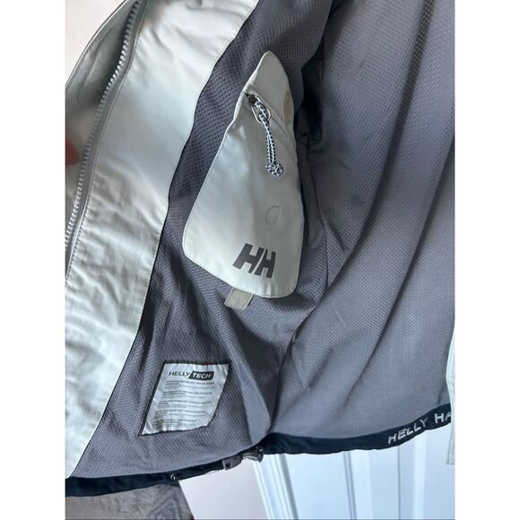 Helly Hansen Womens S Sailing Jacket Reversible Waterproof No Hood - Picture 7 of 9
